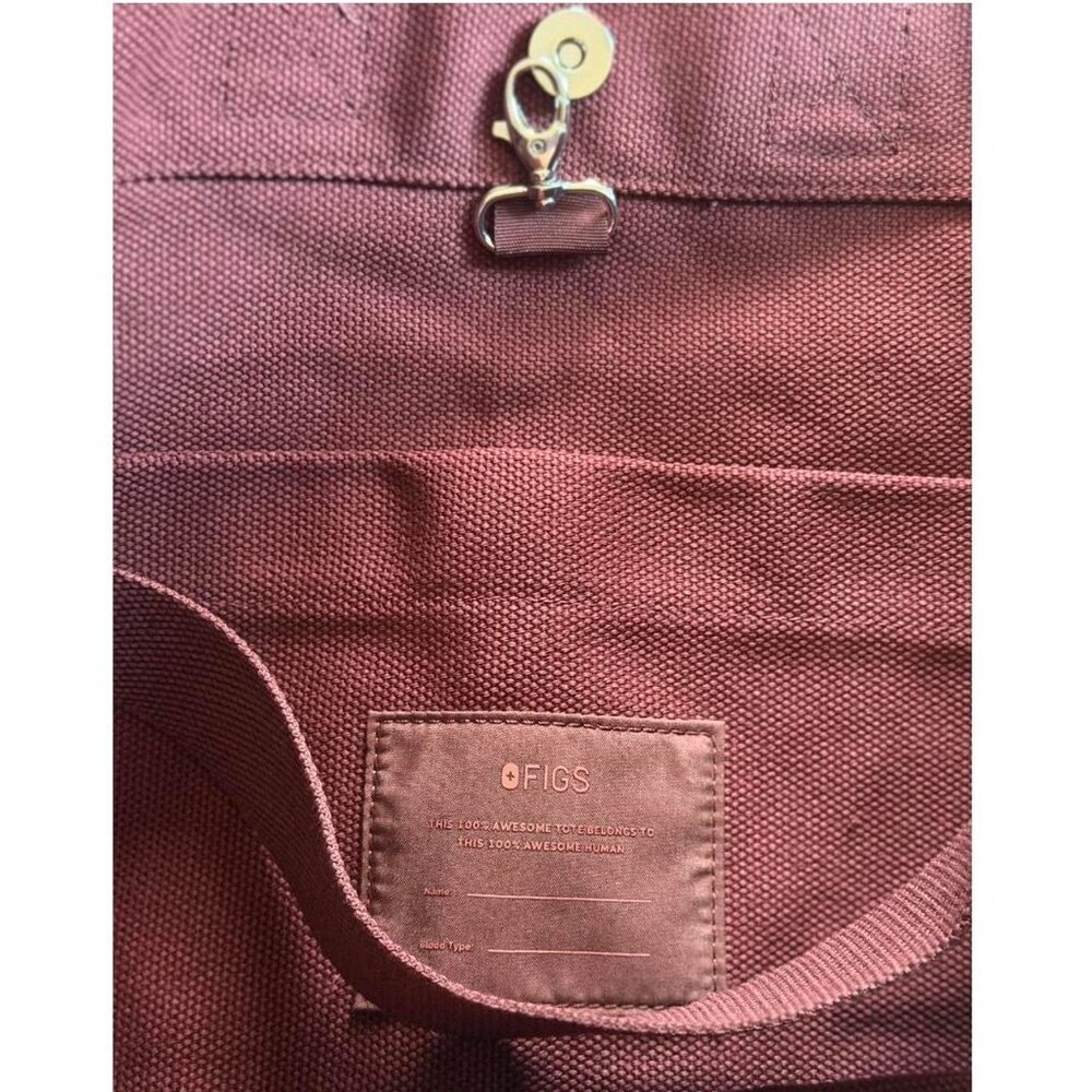 Figs A Very Large Needle Tote in Walnut - Picture 7 of 7